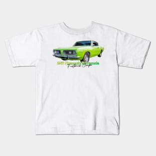 1967 Plymouth Barracuda Fastback Coupe Kids T-Shirt